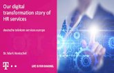 Our digital transformation story of HR services