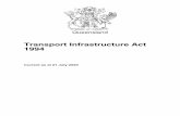 Transport Infrastructure Act 1994 - legislation.qld.gov.au