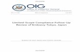 Limited-Scope CFR of Embassy Tokyo