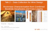 Talk 2 Data Collection for Mine Design Rockmass ...