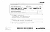 Sport and Exercise Science - Edexcel