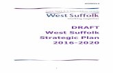 DRAFT West Suffolk Strategic Plan 2016-2020