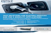 TEST SOLUTIONS FOR ELECTRIC VEHICLES AND ... - Map Your …