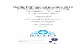 Nordic POP Annual meeting 2020