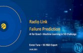 Radio Link Failure Prediction
