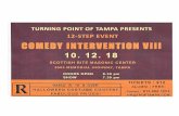 TURNING POINT OF TAMPA PRESENTS 12-STEP EVENT 10. 12. …