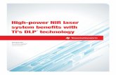 High-power NIR laser system benefits with TI s DLP® technology