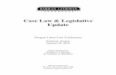 Case Law & Legislative Update