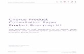 Chorus Product Consultation Paper Product Roadmap V1