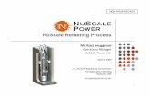 NuScale Refueling Process - NRC