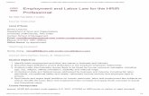 3/26/2021 Syllabus for HRIR 5252 (060) Employment and ...