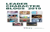 LEADER CHARACTER BLOGS 2019 - Ivey Business School