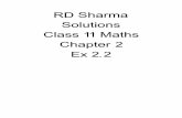 RD Sharma Solutions Class 11 Maths Chapter 2 Ex 2 2