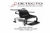 Model 6880 Rolling Chair Scale - detecto.com