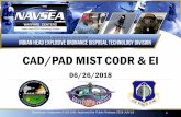 CAD/PAD MIST CODR & EI - Naval Sea Systems Command
