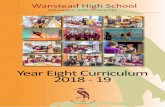 Year Eight Curriculum 2018 - 19 - Wanstead High School