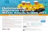 Outstanding Registered Electrical Worker Awards Scheme 2017