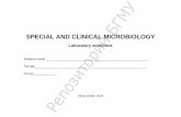 SPECIAL AND CLINICAL MICROBIOLOGY