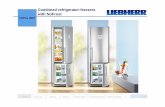 Combined refrigerator-freezers with NoFrost