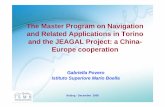 The Master Program on Navigation and Related Applications ...