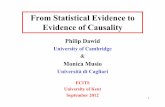 From Statistical Evidence toFrom Statistical Evidence to ...