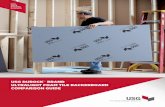 USG Durock™ Brand UltraLight Foam Tile Backerboard ...
