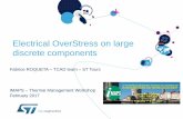Electrical OverStress on large discrete components