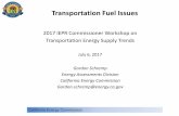2017 IEPR Commissioner Workshop on Transportation Energy ...