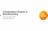 Collaborative Robots in Manufacturing