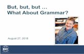 But, but, but … What About Grammar? - IEW