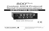 Custom ASCII Protocol Serial Communications - Yokogawa