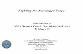 Office of Force Transformation Fighting the Networked Force