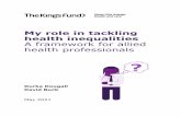 My role in tackling health inequalities A framework for ...