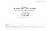 2020 Kentucky Individual Income Tax Forms