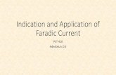 Indication and Application of Faradic Current