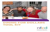 DINING FOR DOLLARS TOOL KIT - NFED