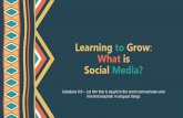 Learning to Grow: What is Social Media?