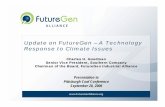 Update on FutureGen – A Technology Response to Climate Issues