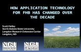 How Application Technology for FHB has changed Over the ...