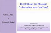 Climate Change and Mycotoxin Contamination: impact and trends
