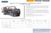 Mack T-12 Engine Lubricant Test