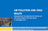 AIR POLLUTION AND CHILD HEALTH - static.pmg.org.za