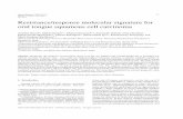 IOS Press Resistance/response molecular signature for oral ...