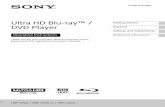 Ultra HD Blu-ray™ / DVD Player