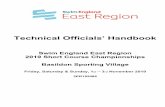 Technical Officials Handbook - east@swimming.org