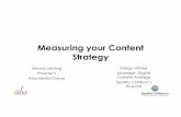 Measuring your Content Strategy - Healthcare Strategy