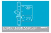 Motor Lock Manual - ASSA ABLOY