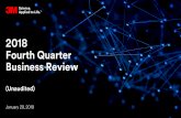 2018 Fourth Quarter Business Review