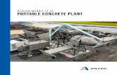 REXCON MOBILE 12 SE PORTABLE CONCRETE PLANT