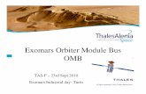 Exomars Orbiter Module Bus OMB - ESA